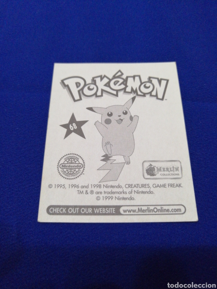 Coleccionismo cromos antiguos: POKEMON 1999 NUMERO 68 - Foto 2