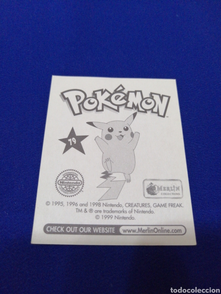 Coleccionismo cromos antiguos: POKEMON 1999 NUMERO 79 - Foto 2