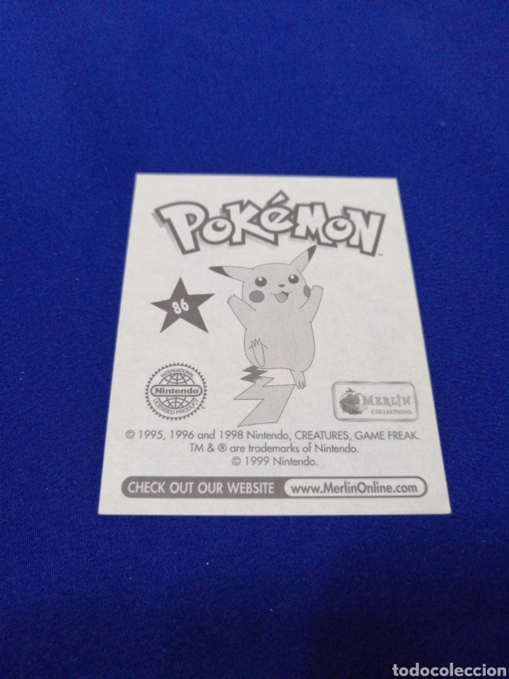 Coleccionismo cromos antiguos: POKEMON 1999 NUMERO 86 - Foto 2