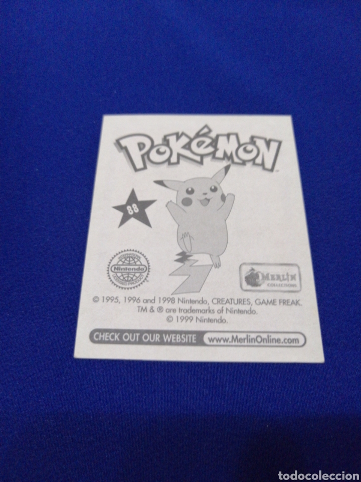 Coleccionismo cromos antiguos: POKEMON 1999 NUMERO 88 - Foto 2