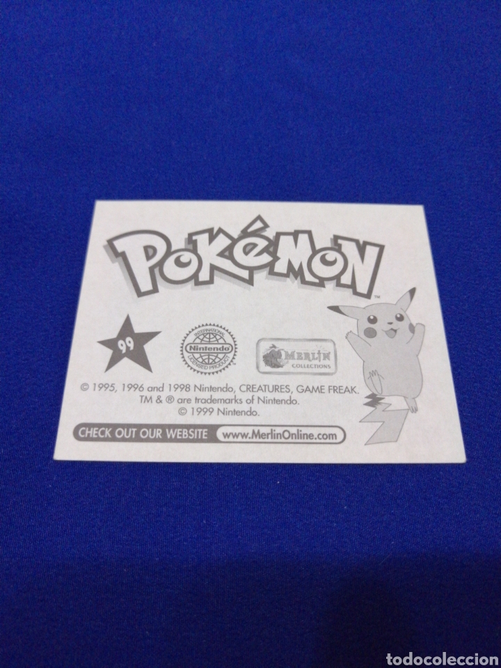 Coleccionismo cromos antiguos: POKEMON 1999 NUMERO 99 - Foto 2