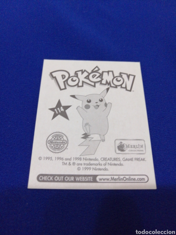Coleccionismo cromos antiguos: POKEMON 1999 NUMERO 114 - Foto 2