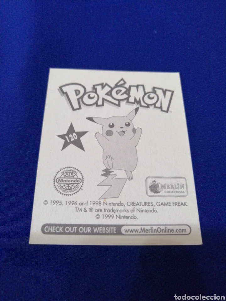 Coleccionismo cromos antiguos: POKEMON 1999 NUMERO 120 - Foto 2