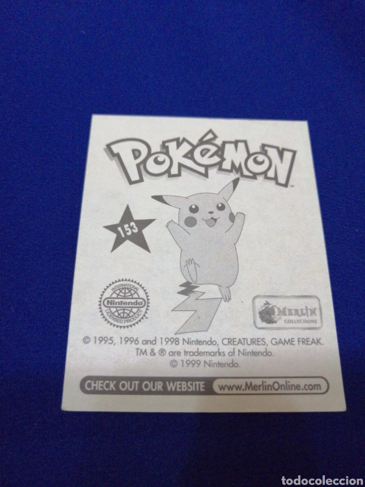 Coleccionismo cromos antiguos: POKEMON 1999 NUMERO 153 - Foto 2