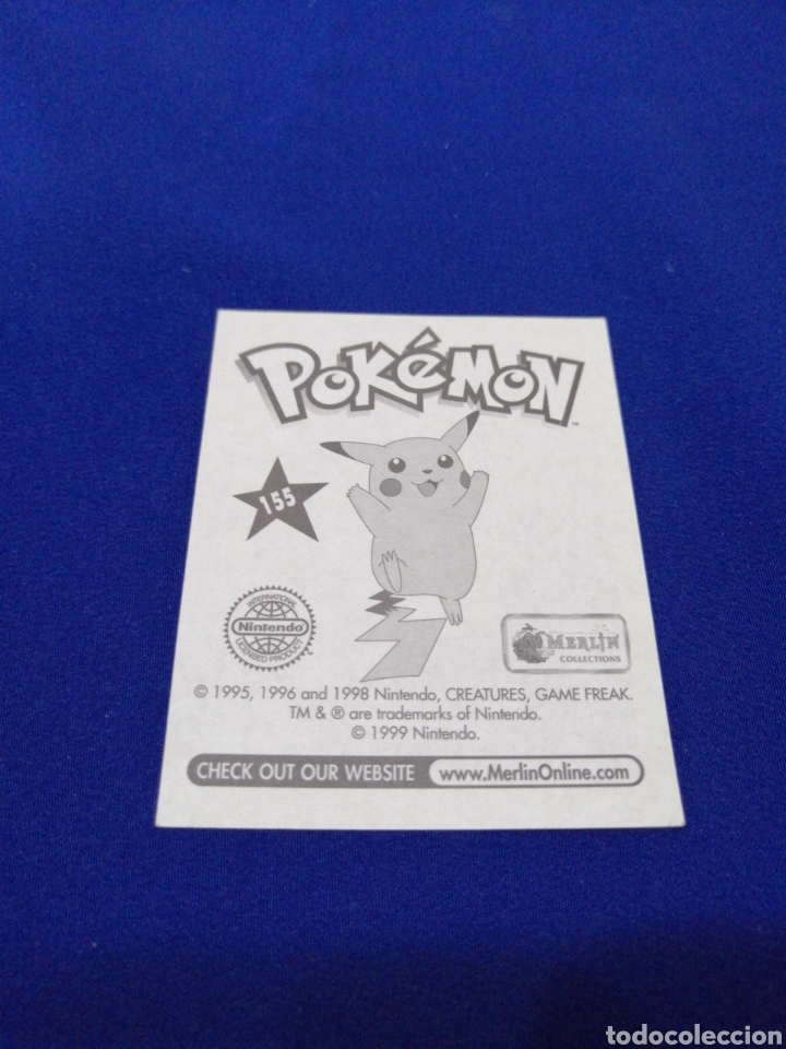 Coleccionismo cromos antiguos: POKEMON 1999 NUMERO 155 - Foto 2
