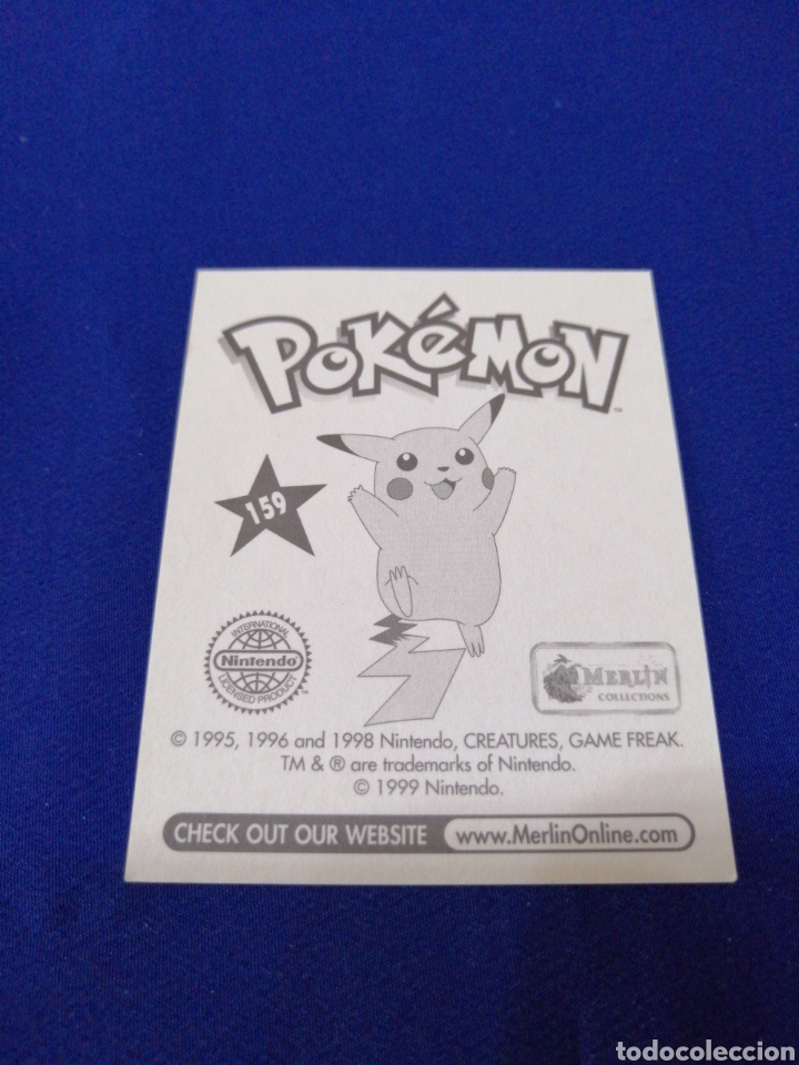 Coleccionismo cromos antiguos: POKEMON 1999 NUMERO 159 - Foto 2