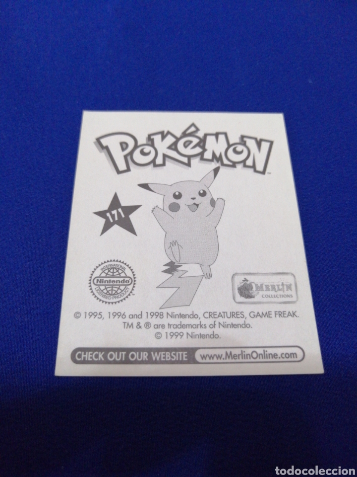 Coleccionismo cromos antiguos: POKEMON 1999 NUMERO 171 - Foto 2