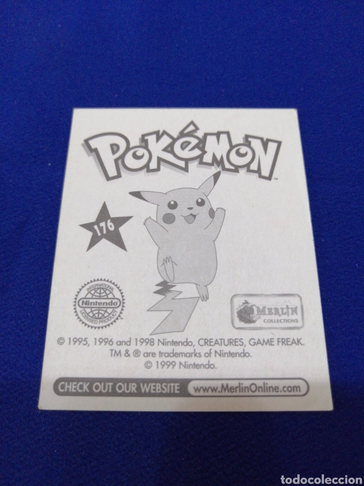 Coleccionismo cromos antiguos: POKEMON 1999 NUMERO 176 - Foto 2