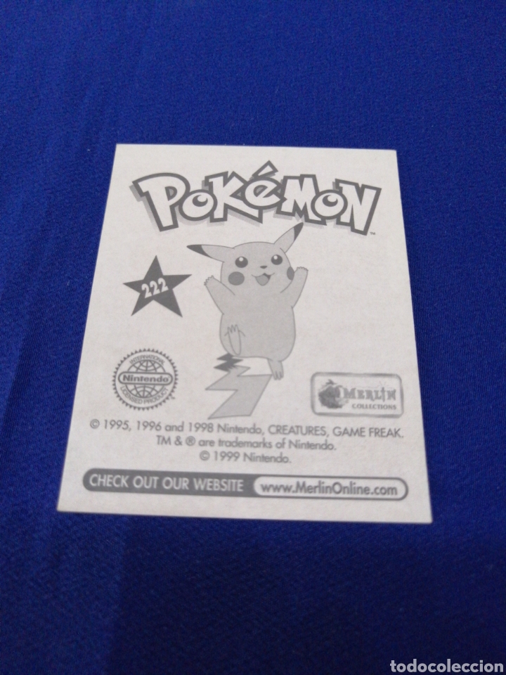 Coleccionismo cromos antiguos: POKEMON 1999 NUMERO 222 - Foto 2