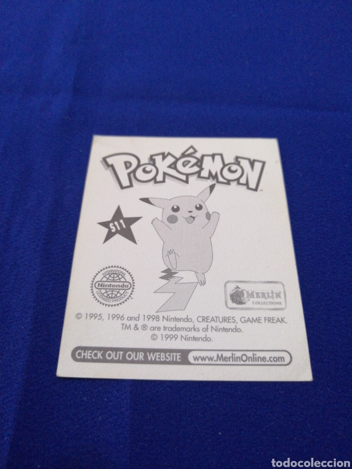 Coleccionismo cromos antiguos: POKEMON 1999 NUMERO S11 - Foto 2