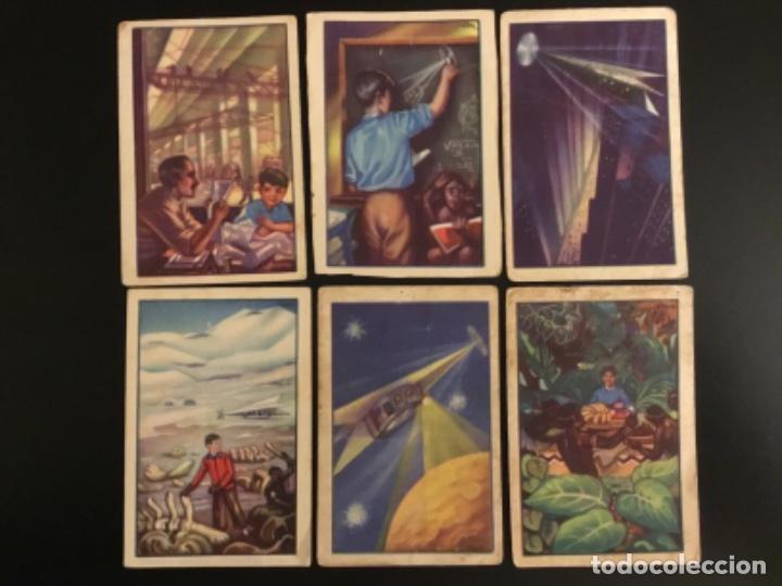 Collectable Antique Stickers: Cromos antiguos Coleccion La flecha a&eacute;rea numeros 1, 2, 5, 7, 12, 16