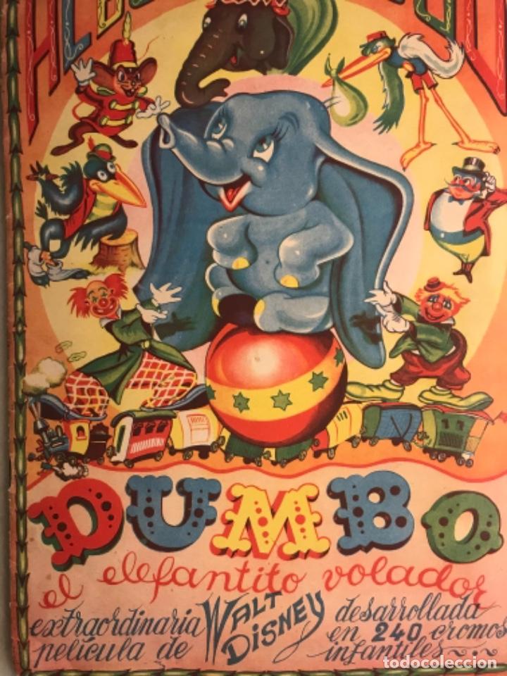 Coleccionismo Cromos antiguos: Lote 100 cromos Dumbo elefante volador. Fher. Se venden sueltos a 0,75 euro unidad