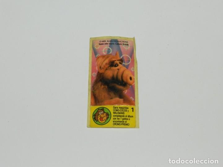 Coleccionismo cromos antiguos: CROMO CHICLES DUBBLE - ALF 1989 , SIN PEGAR - Foto 1
