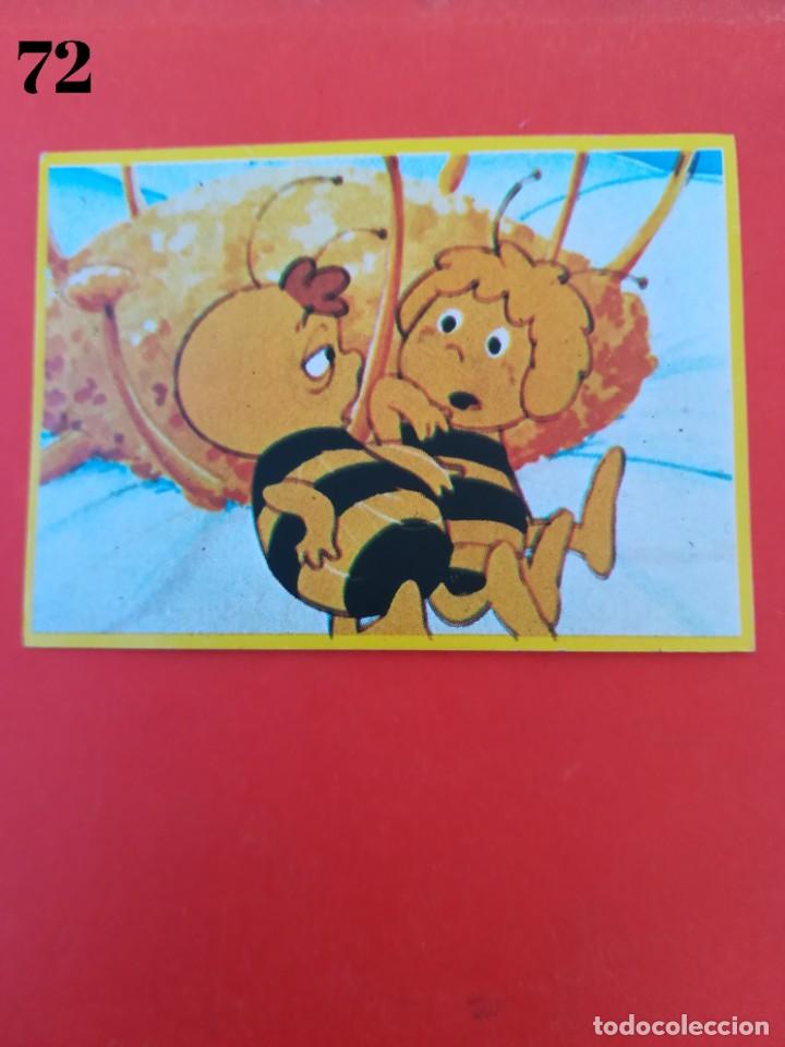 Coleccionismo cromos antiguos: Cromo n.72 abeja maya DANONE sin pegar - Foto 1