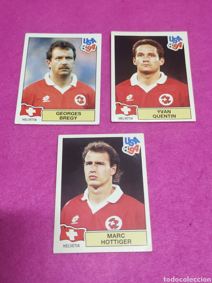 Coleccionismo Cromos antiguos: 3 cromos mundial usa '94 N 36-40-43