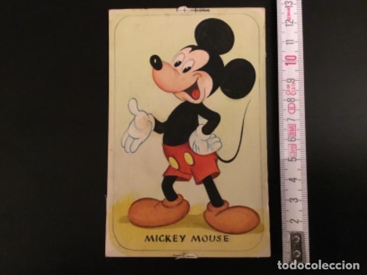 Coleccionismo cromos antiguos: Cromos antiguos Coleccion Walt Disney Mickey Mouse tama&ntilde;o 13cm x 8 cm