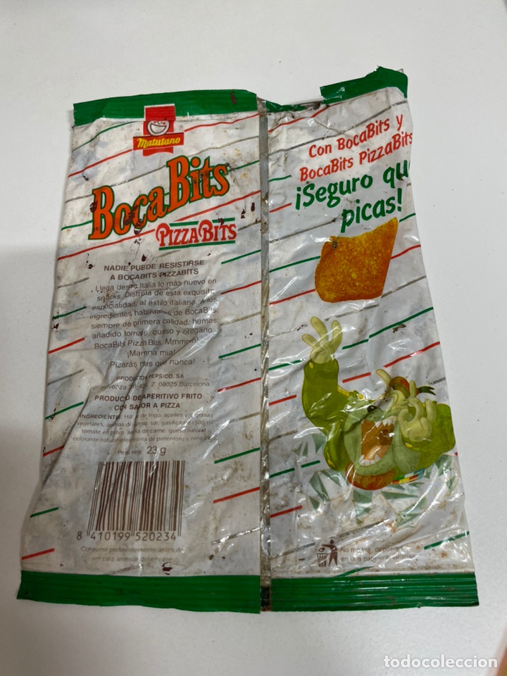 Coleccionismo cromos antiguos: Matutano envoltorio boca bits - Foto 2