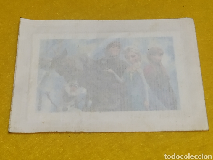 Coleccionismo cromos antiguos: Cromo Frozen a&ntilde;o 2015 precintado, - Foto 1