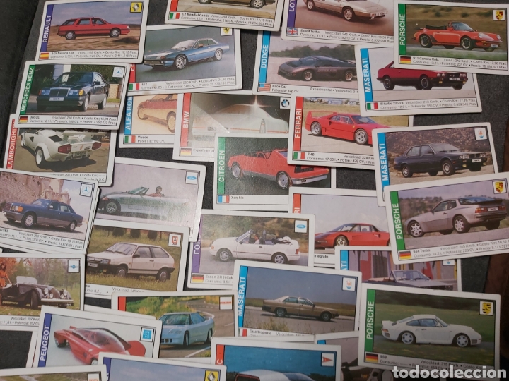 Coleccionismo cromos antiguos: Lote 30 cromos COCHES 89 - Foto 1