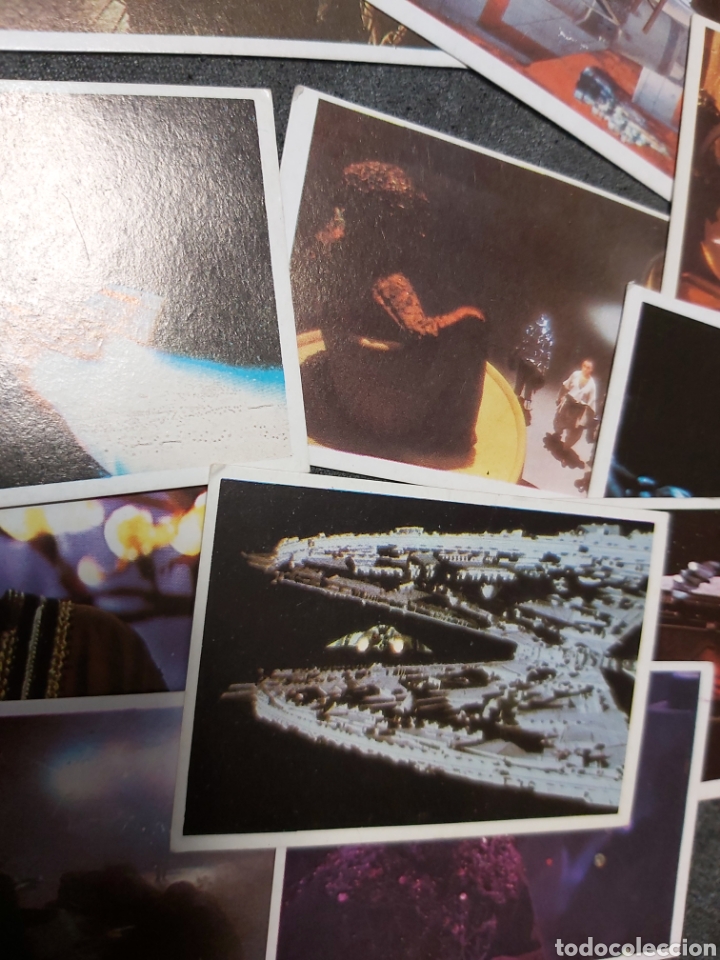 Coleccionismo cromos antiguos: Lote 36 cromos Galactica 1978 - Foto 2
