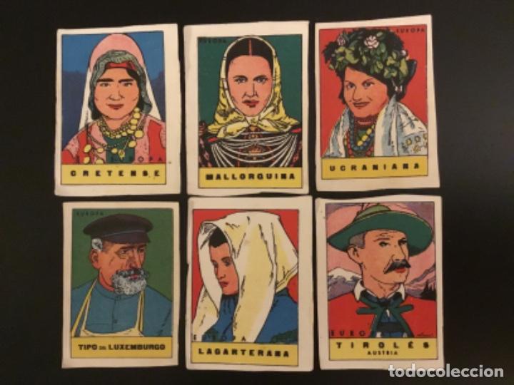 Coleccionismo cromos antiguos: Cromos antiguos Coleccion Editorial Cisne A&ntilde;os 40 Europa