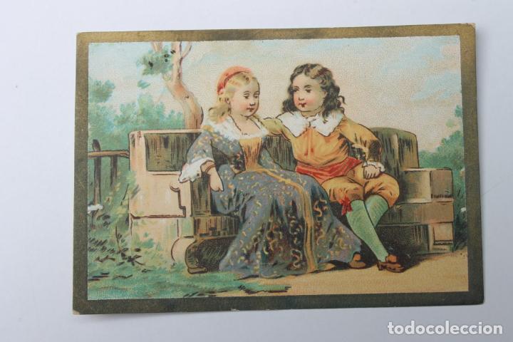 Collezionismo Figurine antiche: CROMO PUBLICIDAD LA COMPETIDORA, ESCENA ROMANTICA, CARLOS MESEGUER, CALLOSA DEL SEGURA