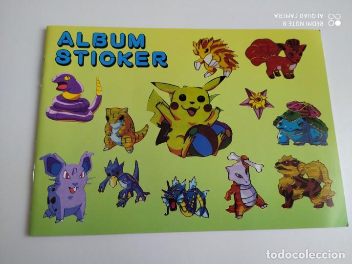 Coleccionismo cromos antiguos: ALBUM STICKER POKEMON 2003 - Foto 1