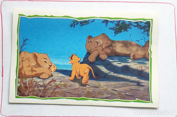 Coleccionismo cromos antiguos: N&ordm; 58 CROMO EL REY LEON , DISNEY , PANINI - Foto 1