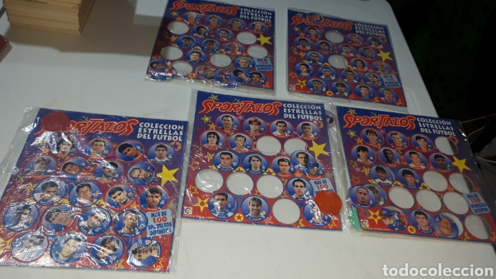 Coleccionismo cromos antiguos: 5 blister sin abrir SPORTAZOS 100 unidades todos diferentes
