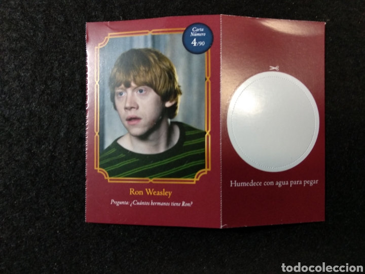 Coleccionismo cromos antiguos: Cromo Harry Potter - Foto 1