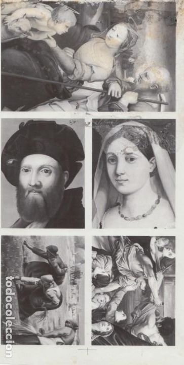 Collezionismo Figurine antiche: 4 fotolitos originales para impresi&oacute;n cromos &aacute;lbum editorial Maga, Valencia Arte pintura