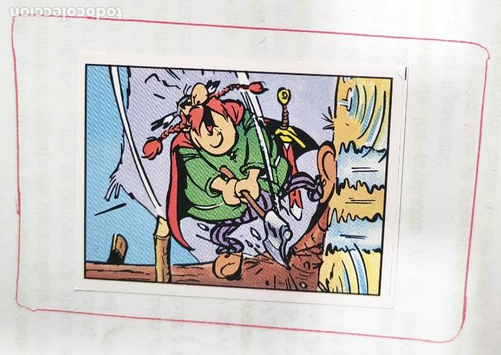 Coleccionismo cromos antiguos: N&ordm; 127 CROMO ASTERIX PANINI 1987 - Foto 1
