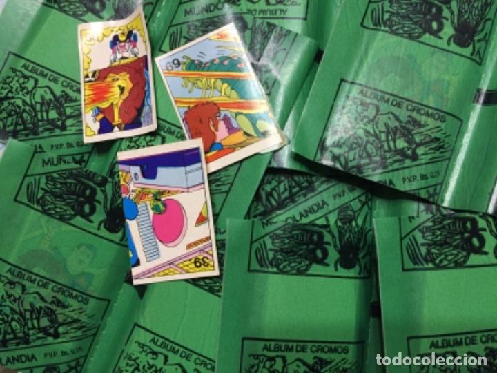 Coleccionismo Cromos antiguos: 10 SOBRES SIN ABRIR RAROS DESCONOCIDOS