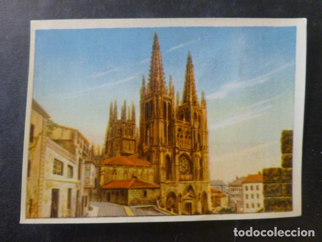 Colecionismo Cromos antigos: BURGOS CATEDRAL ANTIGUO CROMO A&Ntilde;OS 50 8 X 6 CTMS