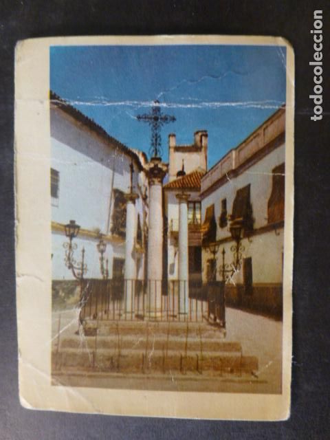 Colecionismo Cromos antigos: SEVILLA PLAZA TRES CRUCES ANTIGUO CROMO A&Ntilde;OS 50 8 X 6 CTMS