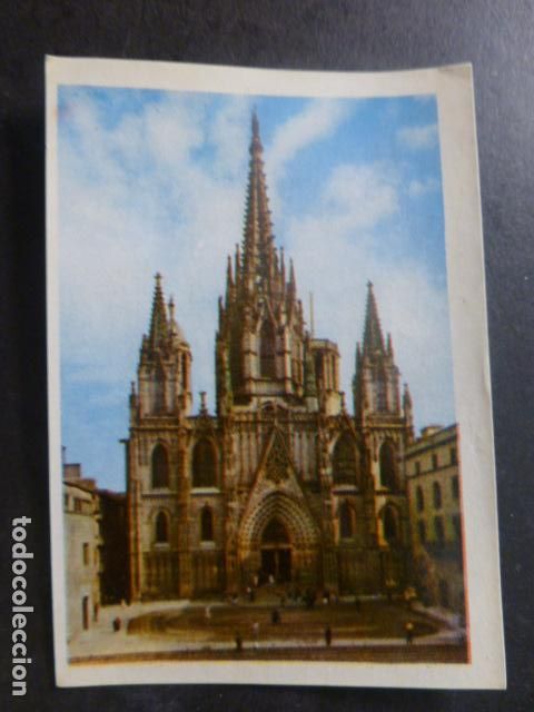 Collectionnisme Cartes &agrave; collectionner anciennes: BARCELONA CATEDRAL ANTIGUO CROMO A&Ntilde;OS 50 8 X 6 CTMS