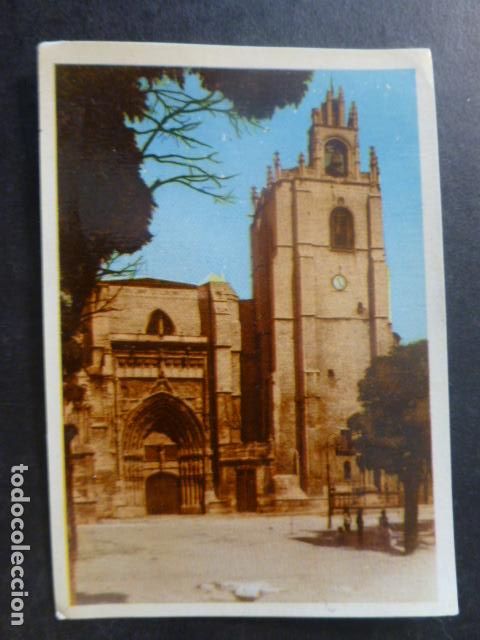 Coleccionismo Cromos antiguos: PALENCIA CATEDRAL ANTIGUO CROMO A&Ntilde;OS 50 8 X 6 CTMS