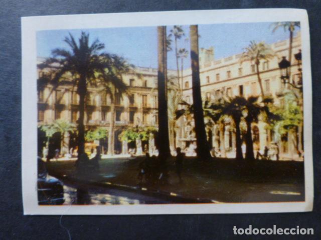 Coleccionismo Cromos antiguos: BARCELONA PLAZA REAL ANTIGUO CROMO A&Ntilde;OS 50 8 X 6 CTMS