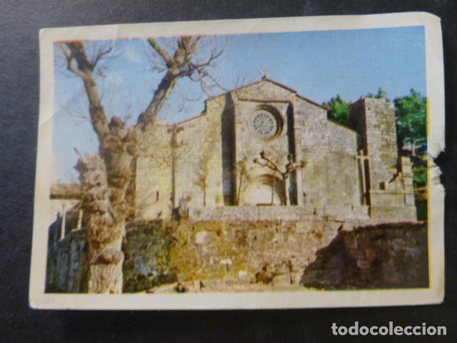 Collectionnisme Cartes &agrave; collectionner anciennes: BAYONA PONTEVEDRA LA COLEGIATA ANTIGUO CROMO A&Ntilde;OS 50 8 X 6 CTMS