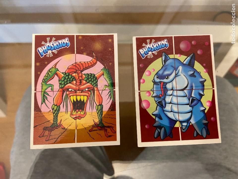 Coleccionismo Cromos antiguos: phoskitos cerbatak 2 cromos se venden sueltos