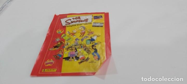 Coleccionismo cromos antiguos: SOBRE DE CROMOS VACIO PANINI SIMPSON - Foto 1