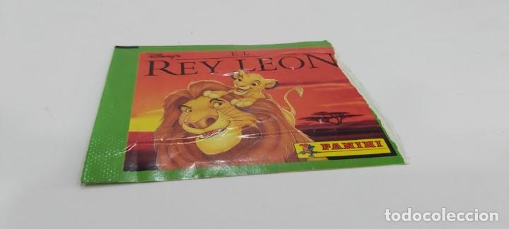 Coleccionismo Cromos antiguos: SOBRE DE CROMOS VACIO PANINI REY LEON