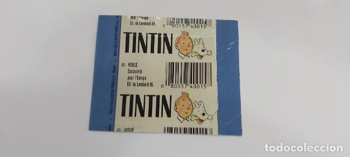 Coleccionismo cromos antiguos: SOBRE DE CROMOS VACIO PANINI TINTIN - Foto 2