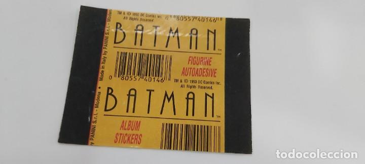 Coleccionismo cromos antiguos: SOBRE DE CROMOS VACIO PANINI BATMAN - Foto 2