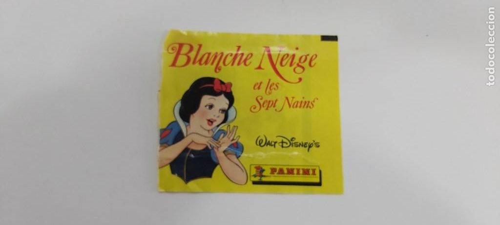 Coleccionismo cromos antiguos: SOBRE DE CROMOS VACIO PANINI BLANCANIEVES - Foto 1
