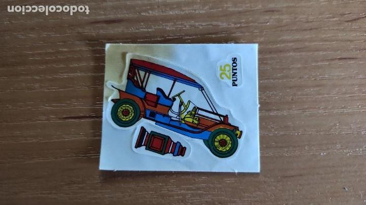 Coleccionismo cromos antiguos: Pegatina cromo Bollycao cromo locomoci&oacute;n 1985