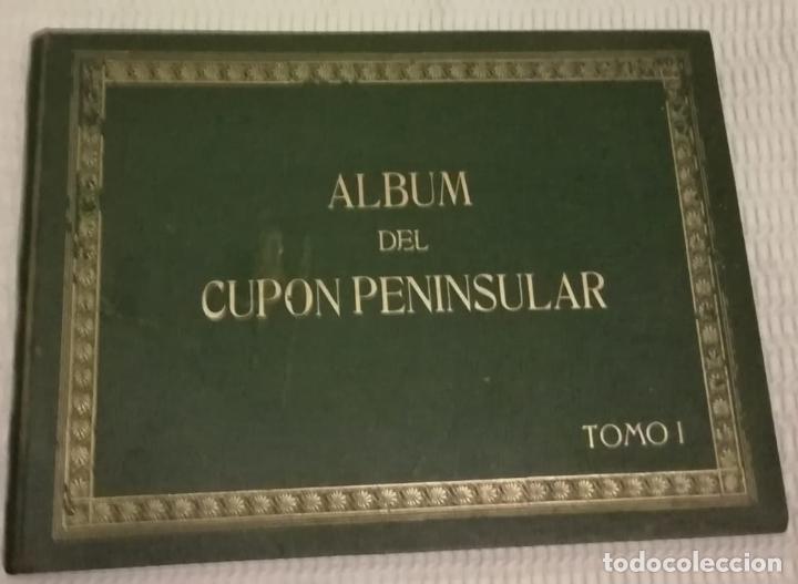 Coleccionismo Cromos antiguos: ALBUM DEL CUP&Oacute;N PENINSULAR- TOMO 1- SIN CONTENIDO
