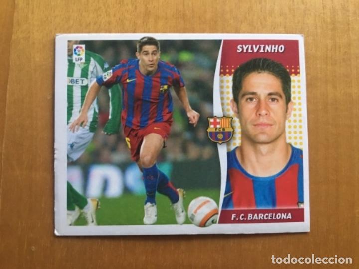 Coleccionismo cromos antiguos: Este 06-07 Sylvinho nunca pegado - Foto 1