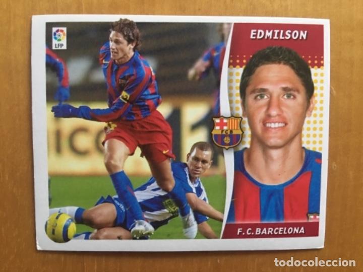 Coleccionismo cromos antiguos: Este 06-07 Edmilson nunca pegado - Foto 1