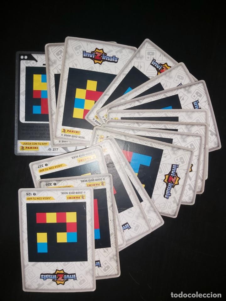 Coleccionismo cromos antiguos: Lote 15 cromos Invizimals - Foto 2